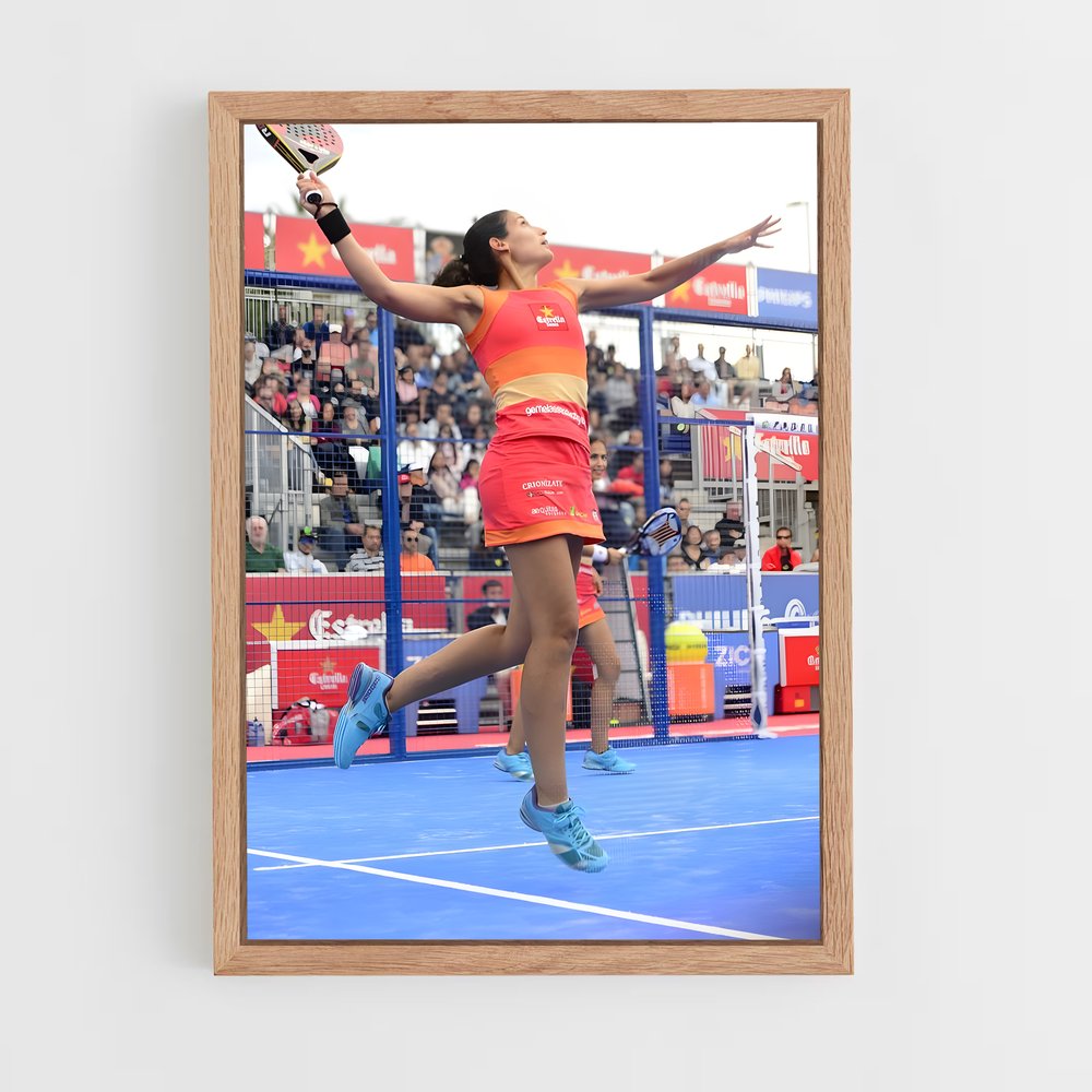 Poster Smash Énergique – affiche Padel (vue 4)